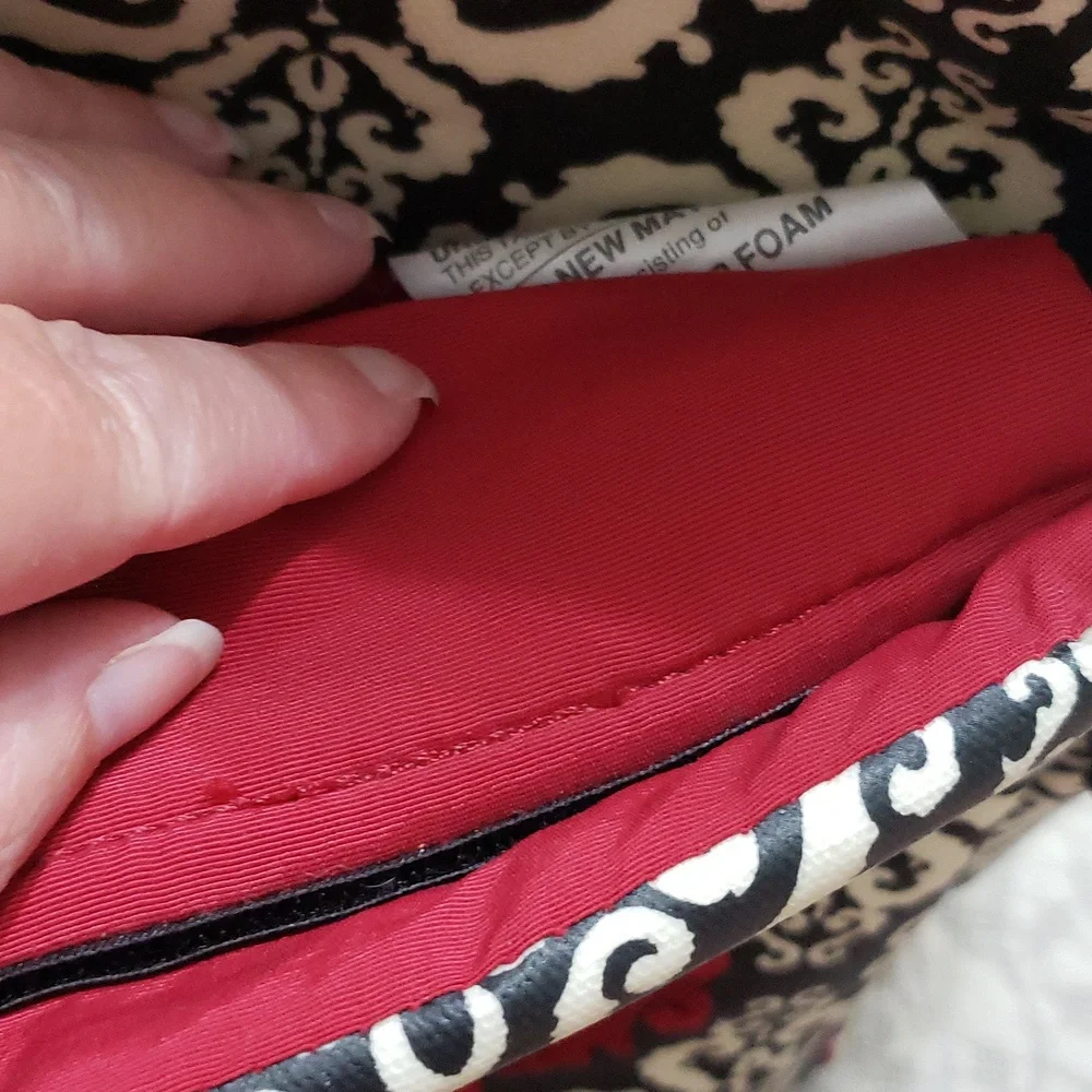 Petunia Pickle bottom red white black diaper bag